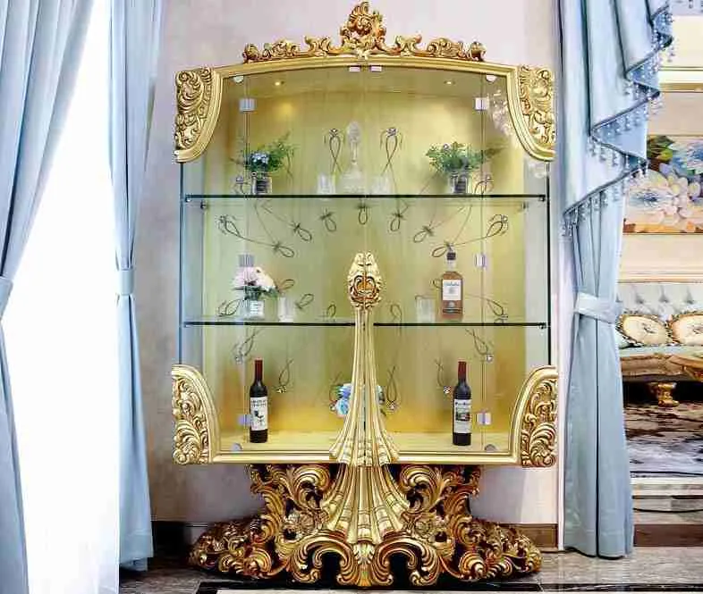 Classic Wooden Display Cabinet | Enhance Your Home Decor Today