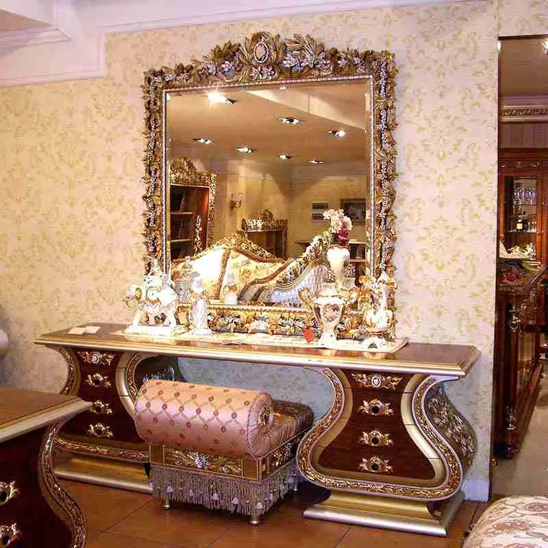 Luxury wooden dressing table