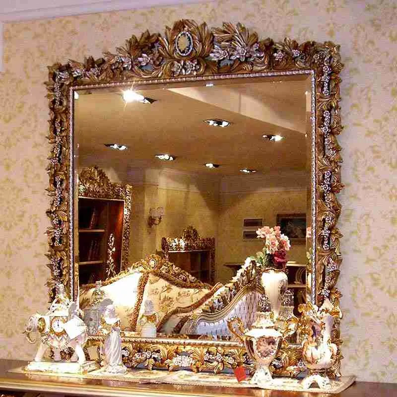 Luxury vintage dressing table with mirror material texture – Dresser tables design