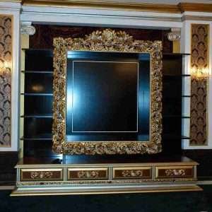 Luxury wooden tv cabinet