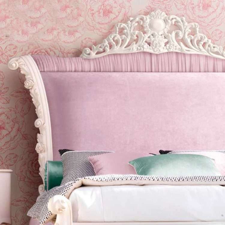 Lxury pink kid girl beds 5