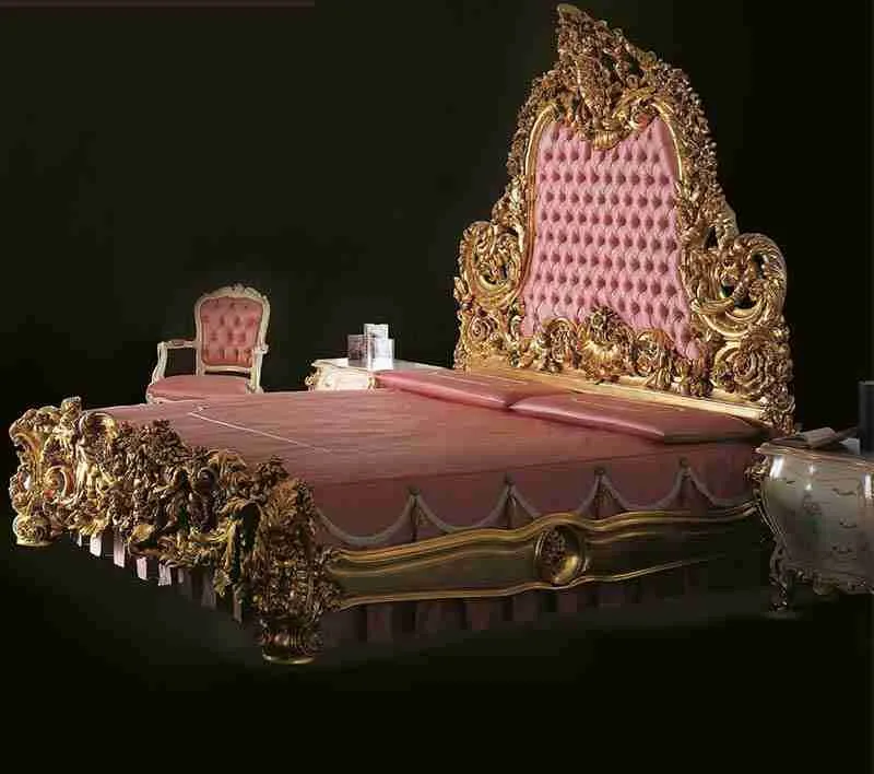 Luxury bed frame king size