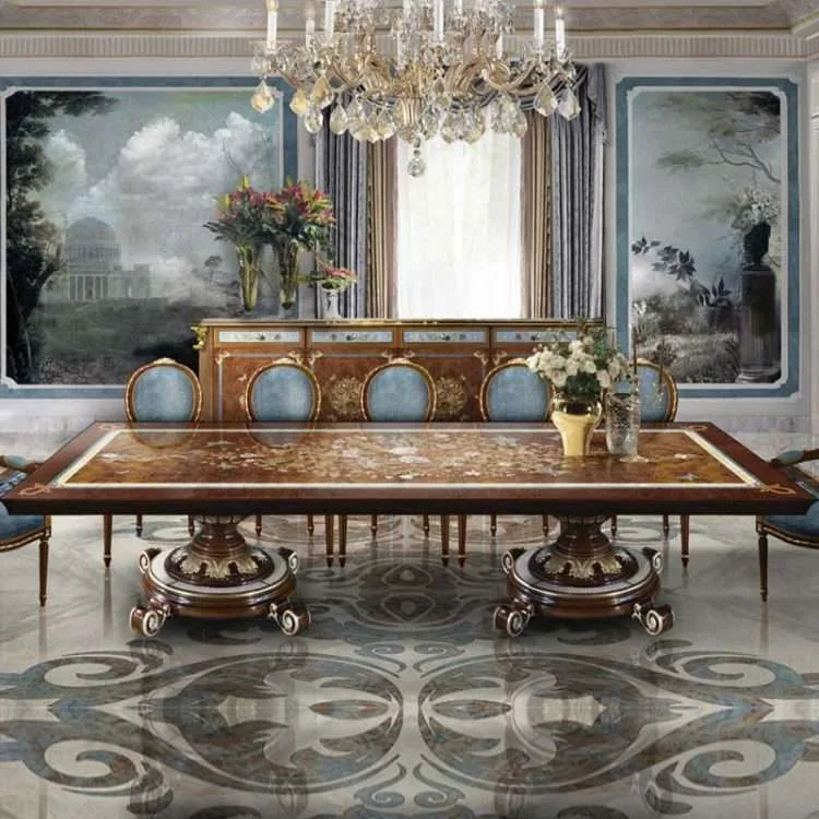 Timeless Vintage Dining Tables for 10-12 | Shop Stylish Options
