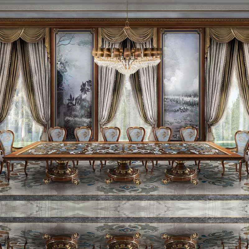 Bespoke 14-Seat Dining Tables | Elevate Your Dining Space