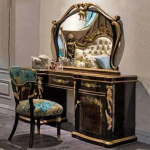 Find the perfect black vanity table that enhances your bedroom decor with elegance and functionality. Explore designs that suit any classic style!