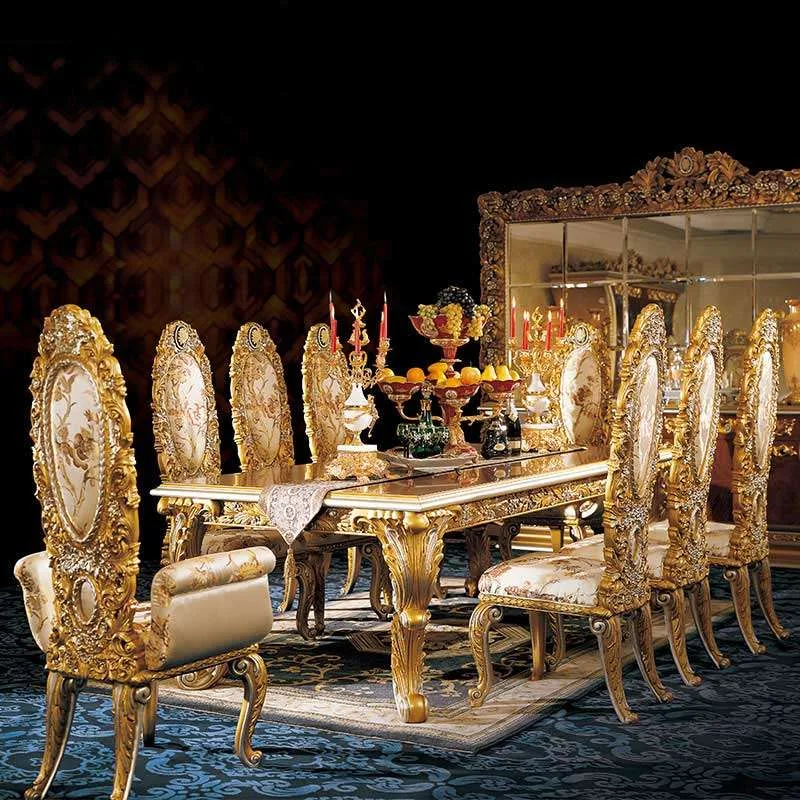 Stunning Victorian Gold Leaf Dining Tables