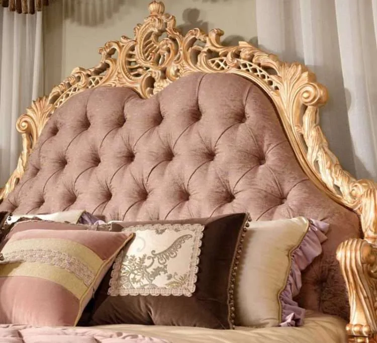 Vintage Pink King Bed | Add Elegance and Charm to Your Room - Image 2