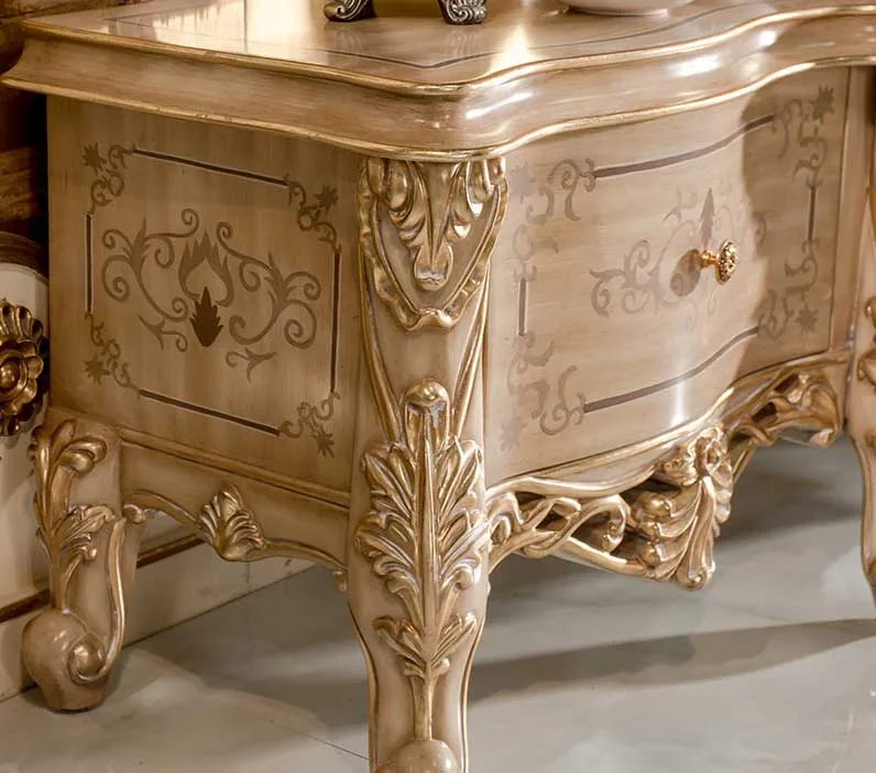Vintage Classic TV Console Tables | Timeless Elegance for Your Home craftsmanship close-up – TV Stands & Media Consoles