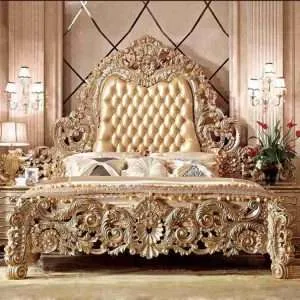 Luxury Royal King Beds for Elegant Bedroom Decor