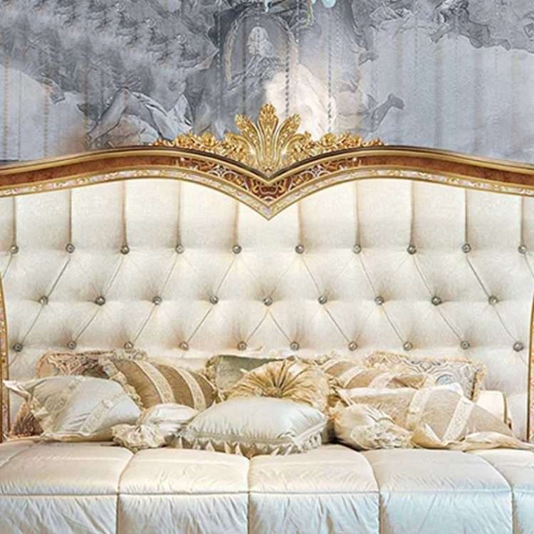 Luxury custom wedding bed frame 3