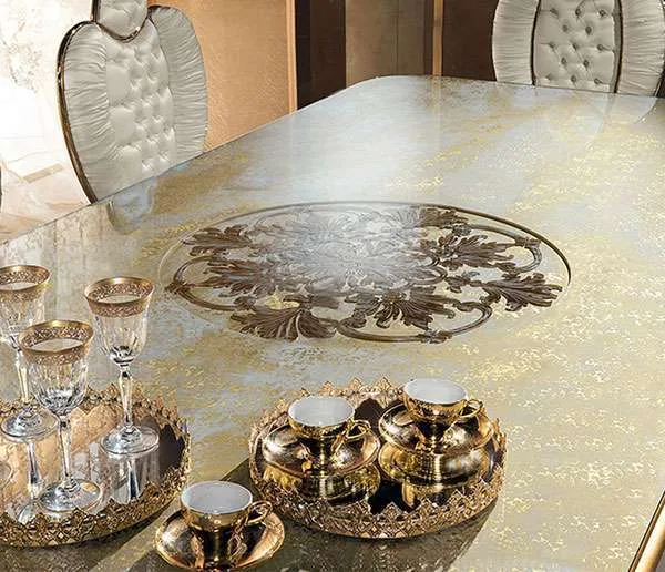 Modern Luxury Gold Dining Table material texture – Dining tables design