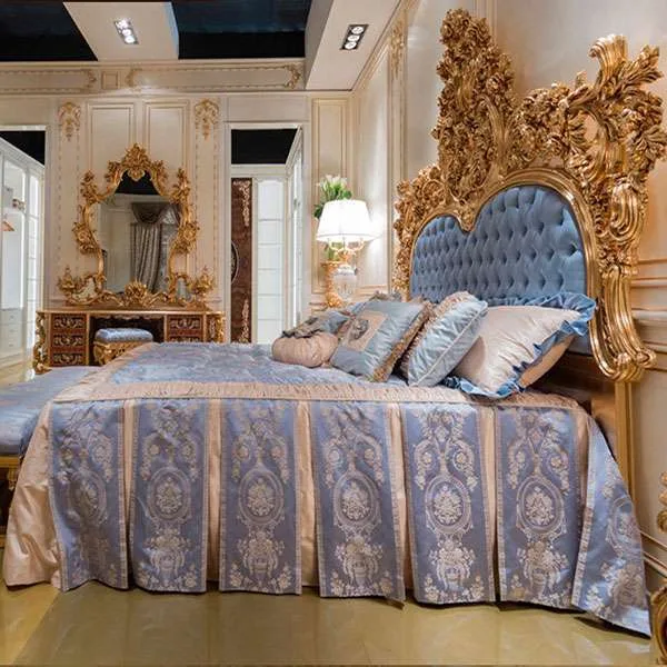 High headboard king bed set - Image 3