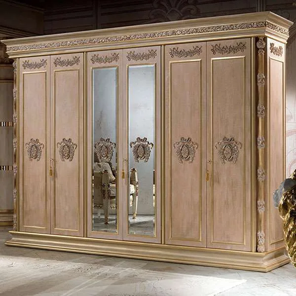 Stylish Wardrobes with Mirrors for Storage and Elegance