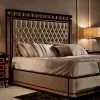 Solid wood bed frame with headboard - Image 2