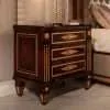 Solid wood bed frame with headboard - Image 4