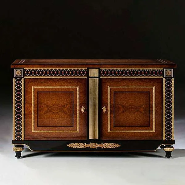 Custom Classic solid wood antique cabinet for home furniture