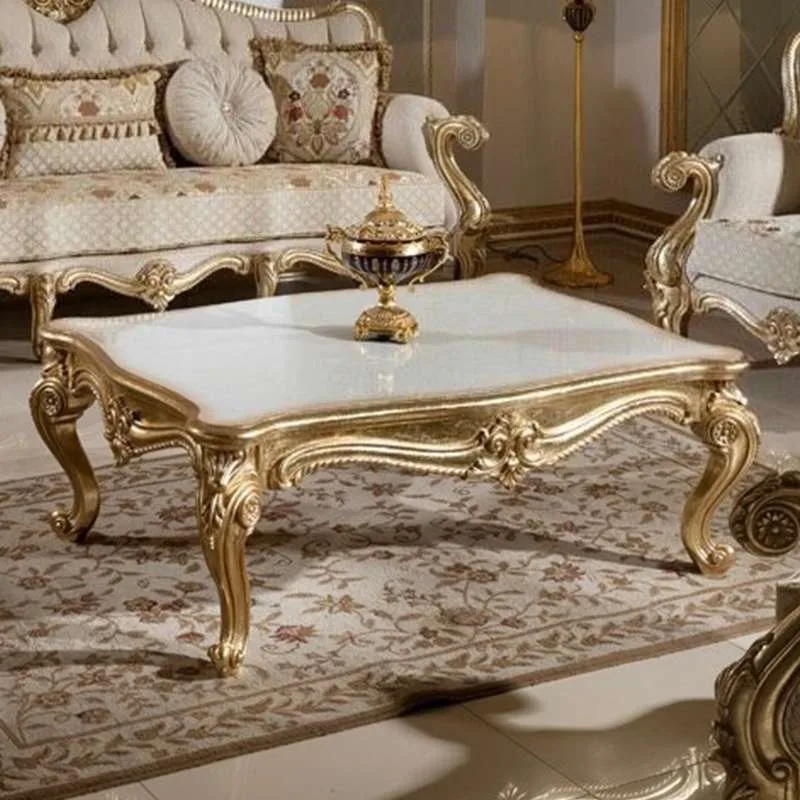 OE-FASHION European Neoclassical gold frame sofa set