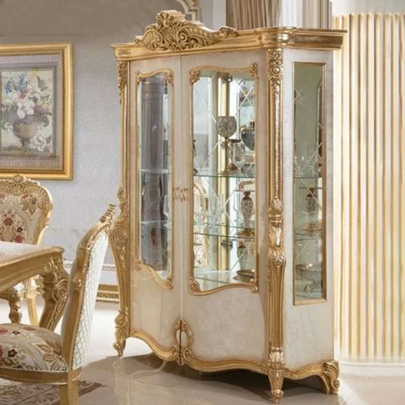 Bespoke French Gold Double Frame Blue Fabric Bed &ndash; structural system &ndash; gold frame sofa set 11