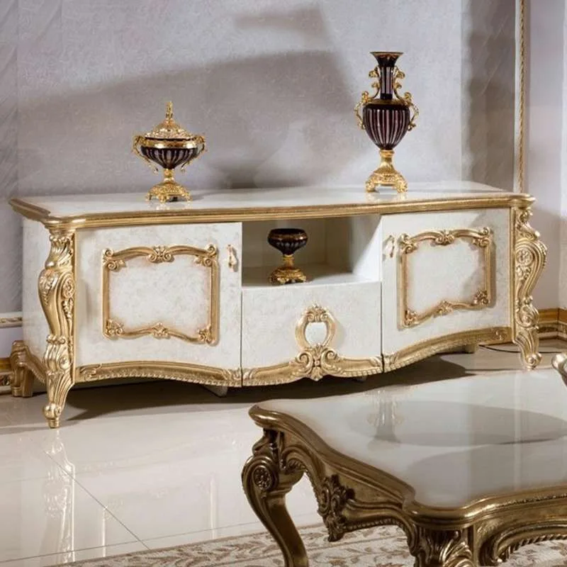 OE-FASHION European Neoclassical gold frame sofa set