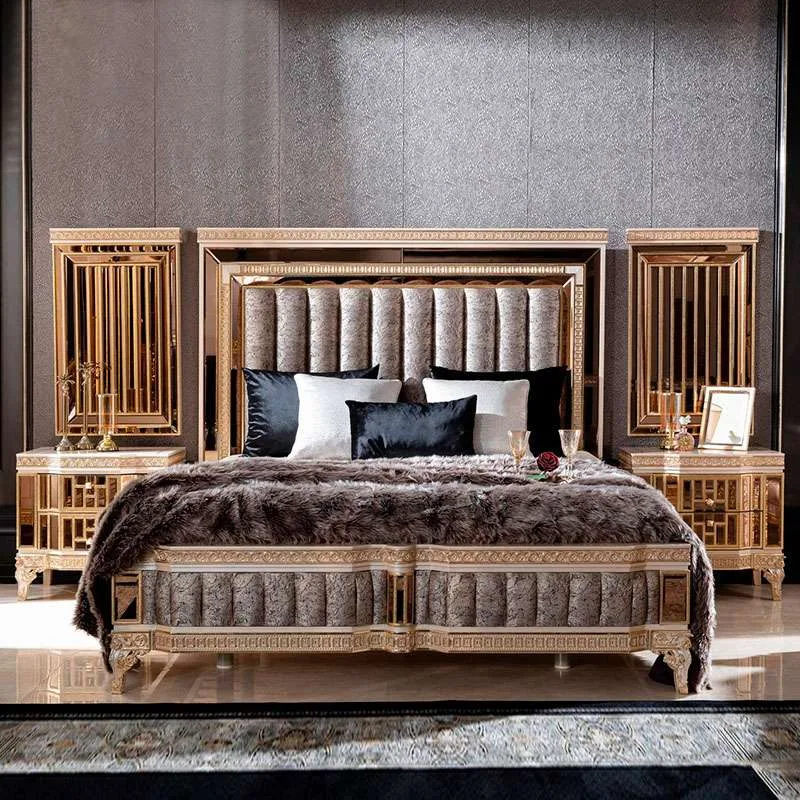 European style french bedroom bed frames