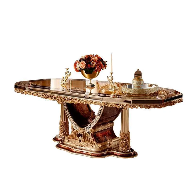 Bespoke Vintage hand carved coffee table &ndash; reference view &ndash; dining room furniture 1 2