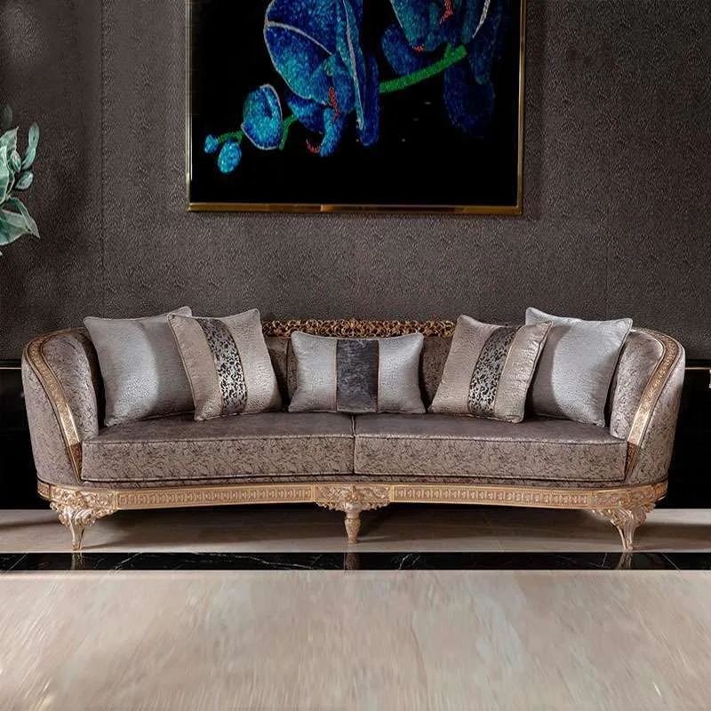 Architectural Curved Sofa Assembly – Hospitality Grade