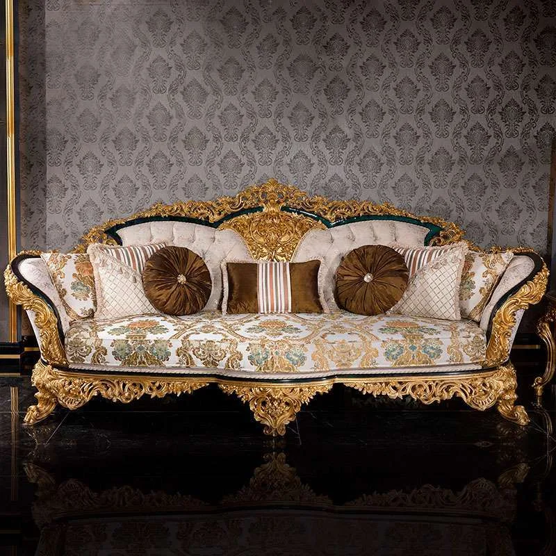 OE-FASHION French-style royal sofa set for living room furniture design