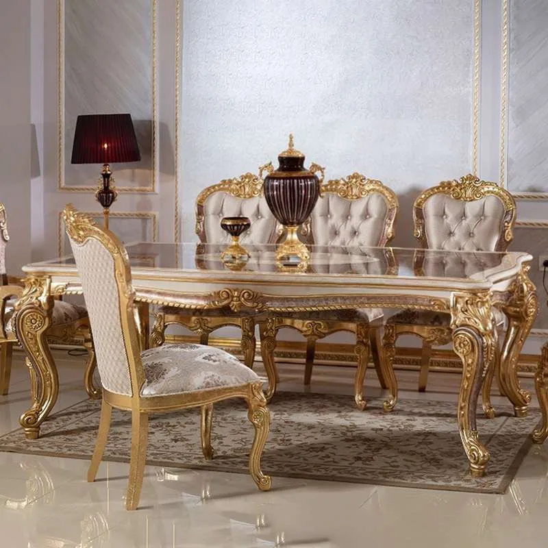 Baroque-Style Dining Suite