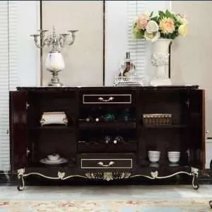 OE-FASHION Stylish Custom Console Tables with Wine Racks | Perfect for Any Room