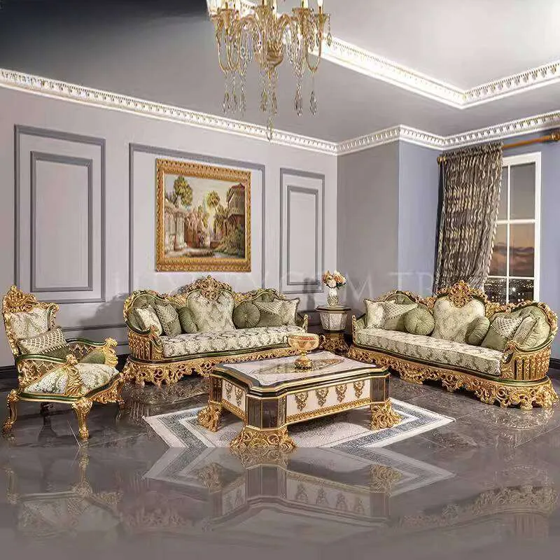 Luxury custom sofa set for living room material texture – Sofas & Couchs design