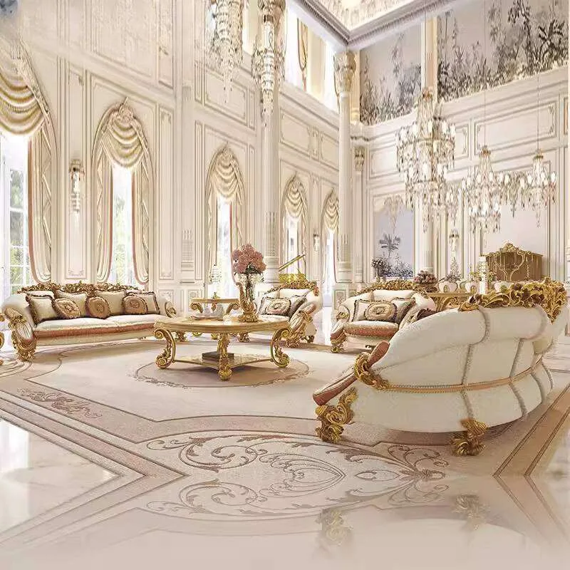 Luxury custom upholstery fabric sofa