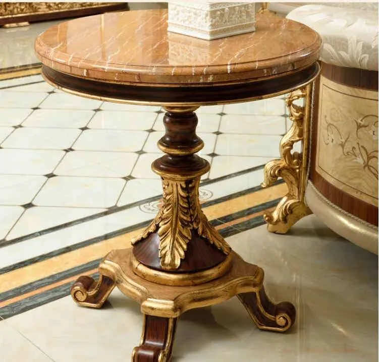 Baroque Gold Sofa with Marquetry Side Panels interior perspective – Sofas & Couchs design