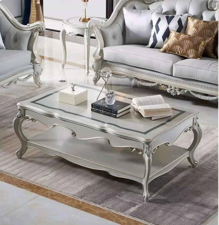 Neoclassical Silver-Tipped Sofa with Ribbon Bow Cresting interior perspective – Sofas & Couchs design