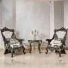 Elegant Classic Oval Dining Table Set for 6 - Image 7
