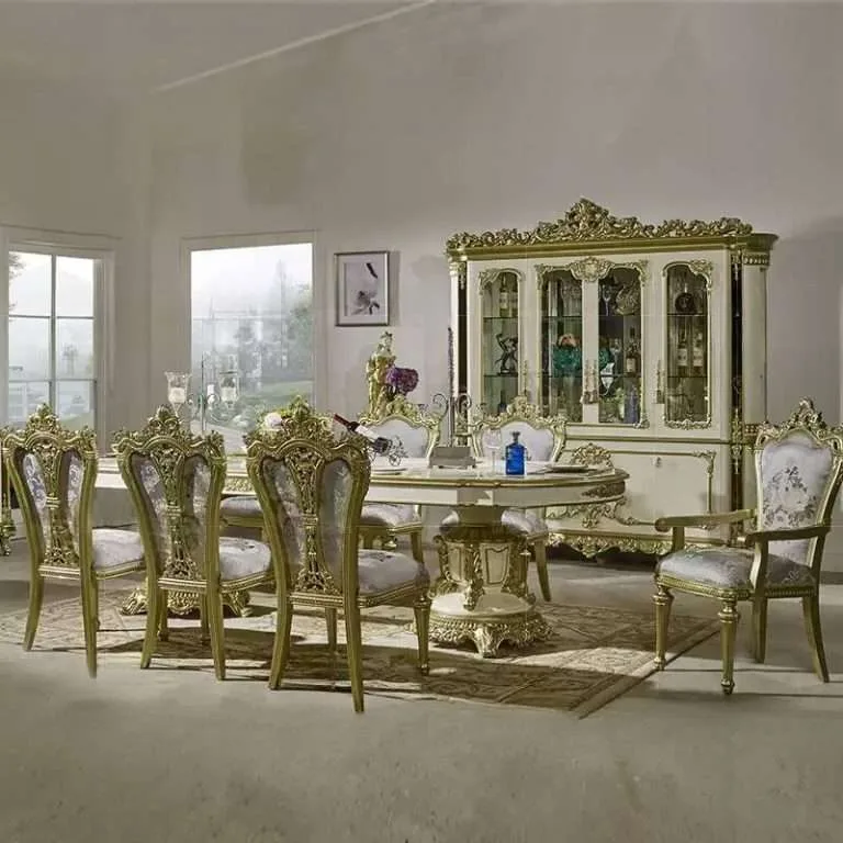Stylish Dining Table Set for 8 &ndash; Perfect for Family Gatherings