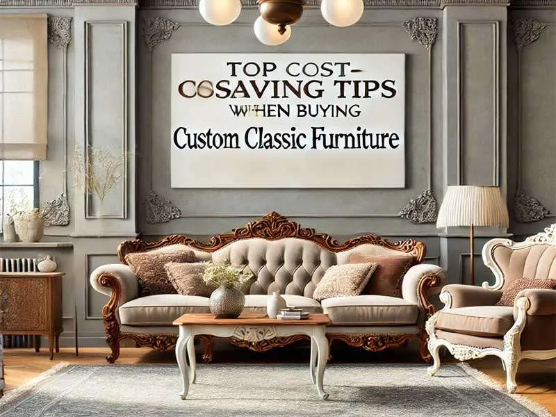 Top Cost-Saving Tips When Buying Custom Classic Furniture 1 Top Cost-Saving Tips When Buying Custom Classic Furniture