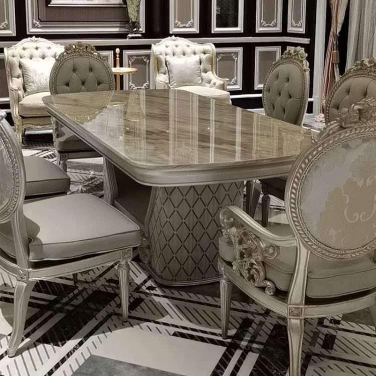 Classic Rectangle Dining Table Sets for Timeless Elegance - Image 2