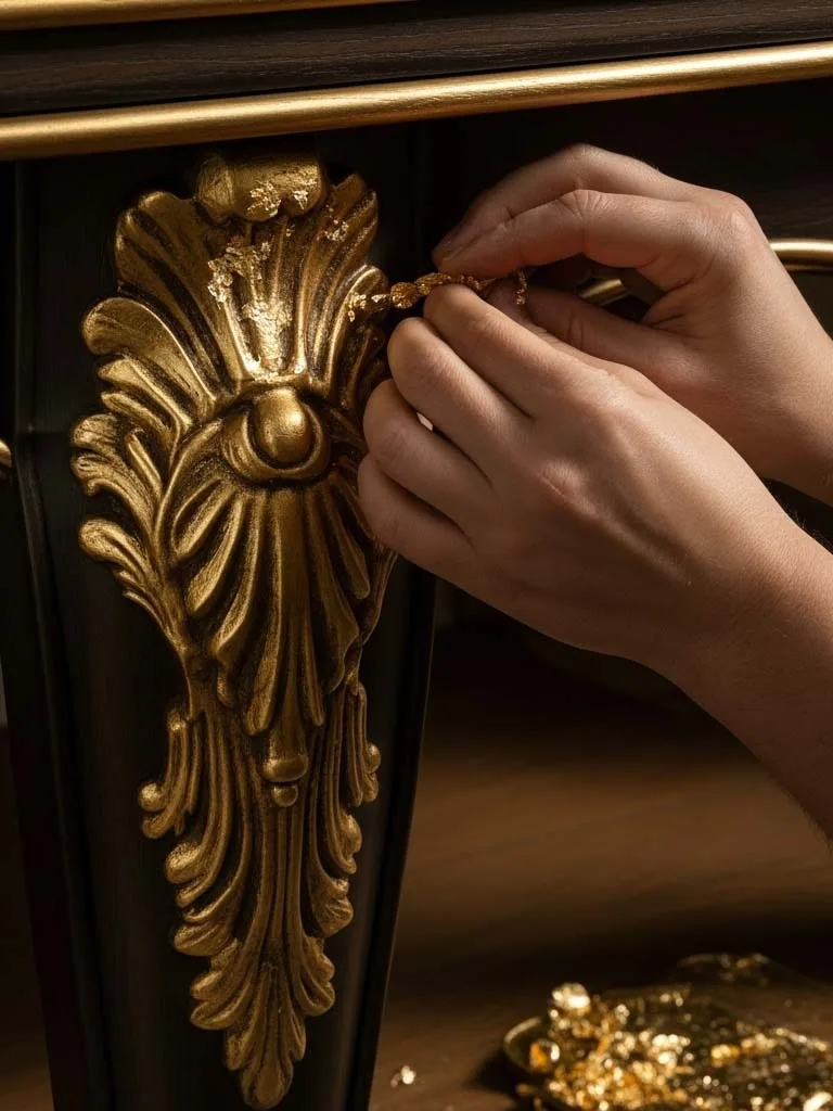 European classical bespoke furniture workshop