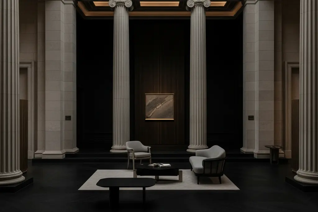 Natural walnut wood texture and marble material