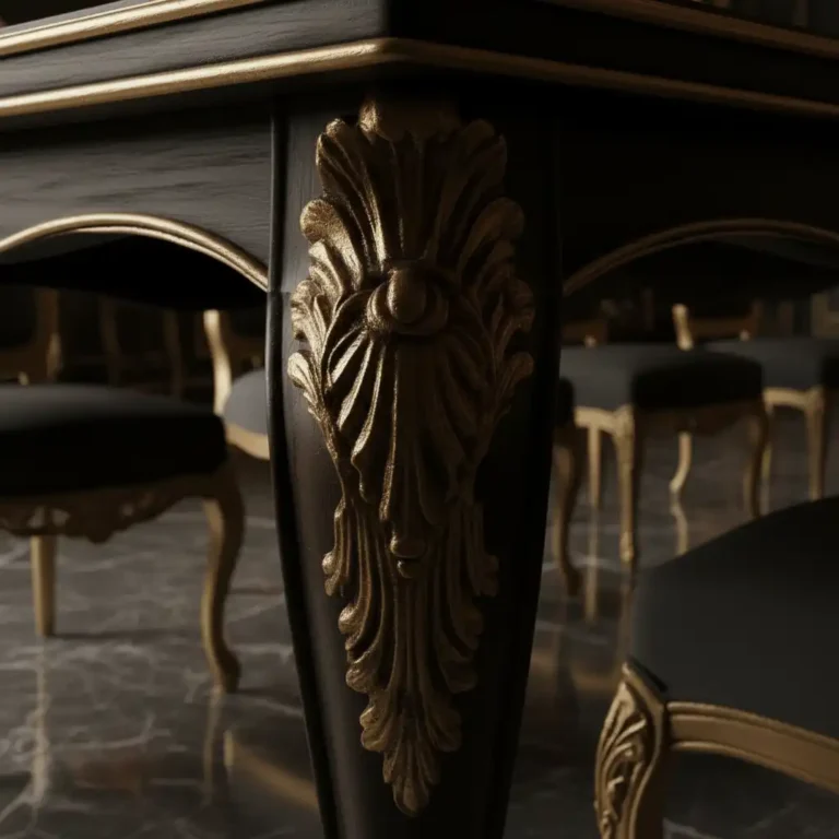 Gallery 7 5 dining table detail