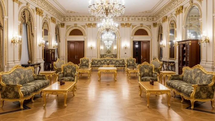 Formal salon furniture Asia