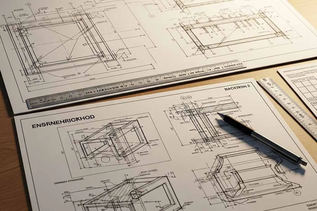 Step 4: CAD engineering drawings