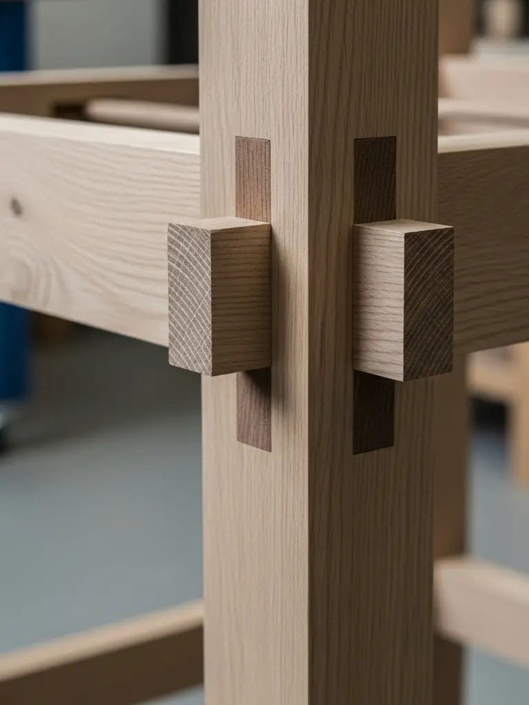 The Journey of Creation 4 Solid wood mortise and tenon joinery structural detail