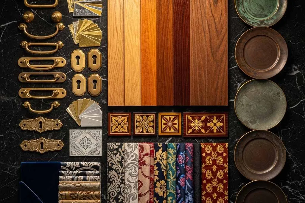 Step 3: Luxury material selection