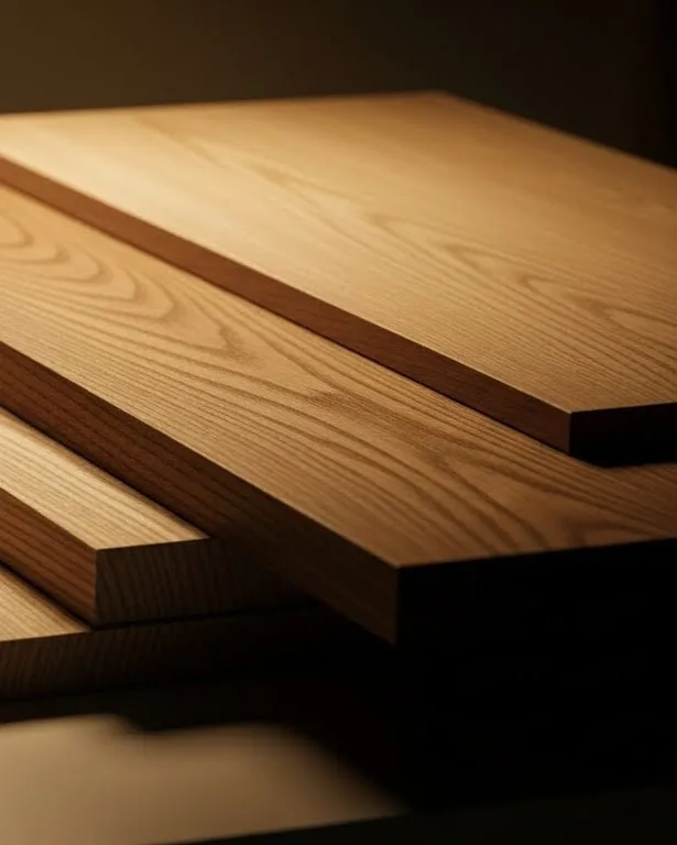 Premium kiln-dried hardwood selection