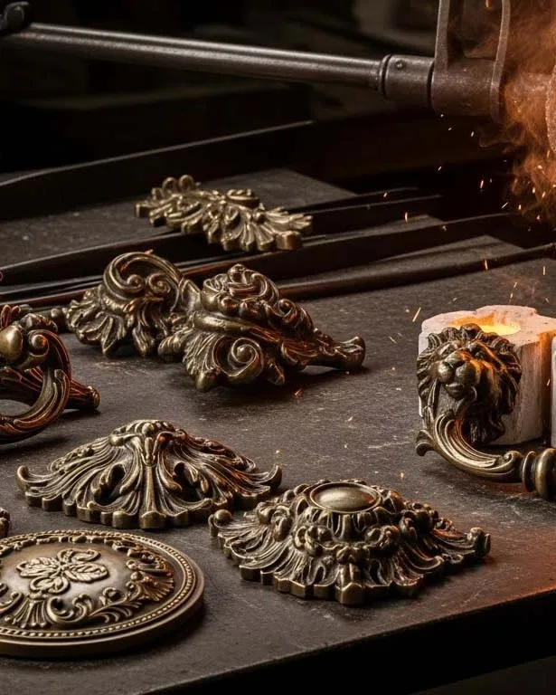 Lost-wax bronze casting process