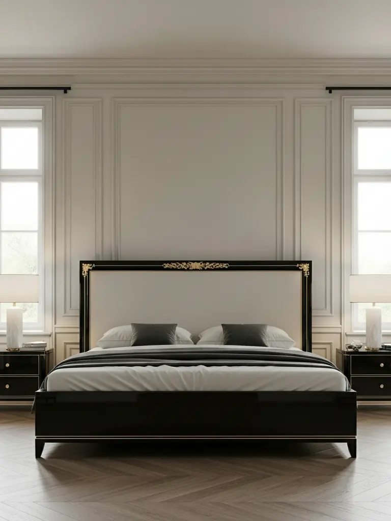 Luxury European bespoke bed