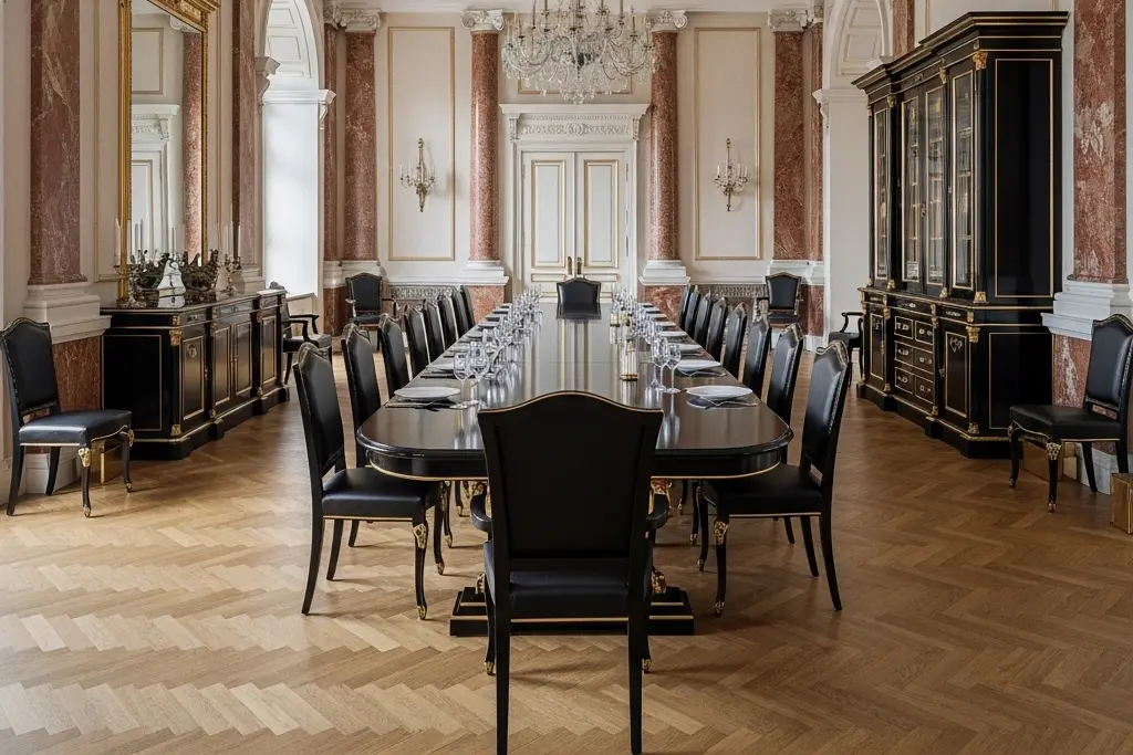 Neoclassical dining furniture